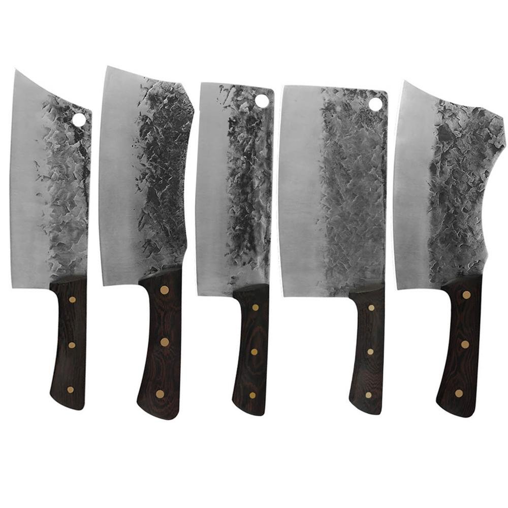 Cleaver Large Meat Knife Collection Set Graphic by pikepicture · Creative  Fabrica