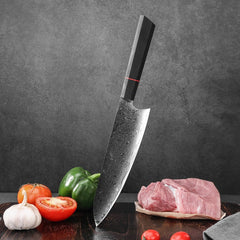 4 - Piece Damascus Steel Kitchen Knife Set - Letcase