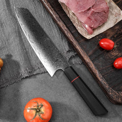 4 - Piece Damascus Steel Kitchen Knife Set - Letcase