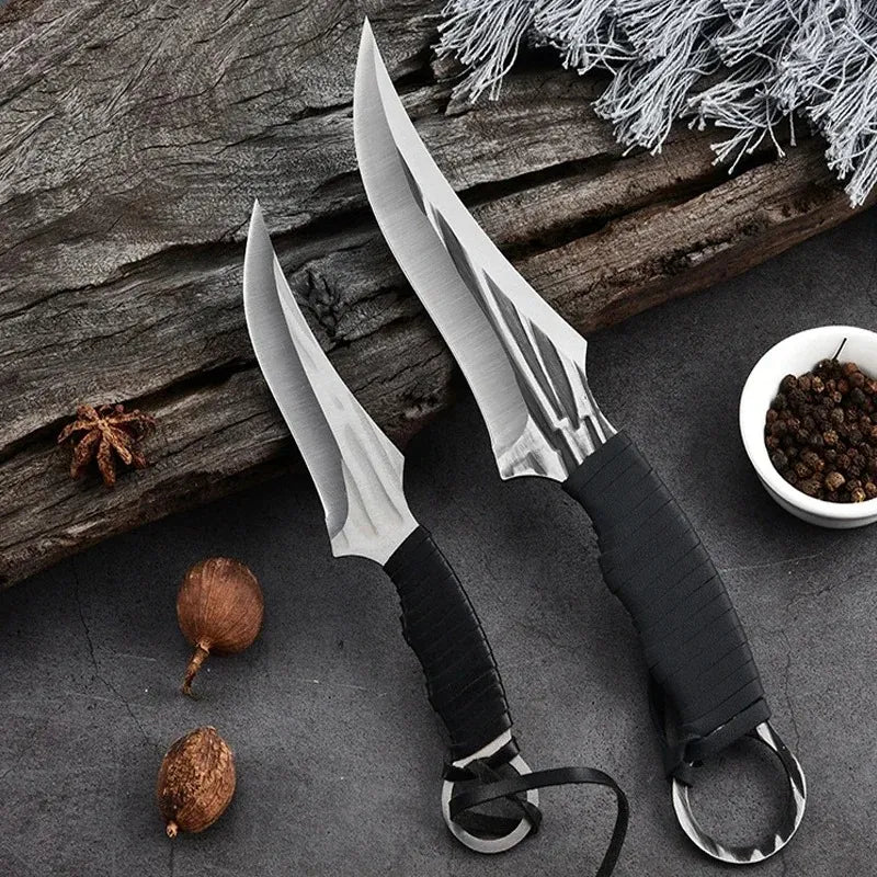 Hand Forged Butcher Boning Knife Set - Letcase