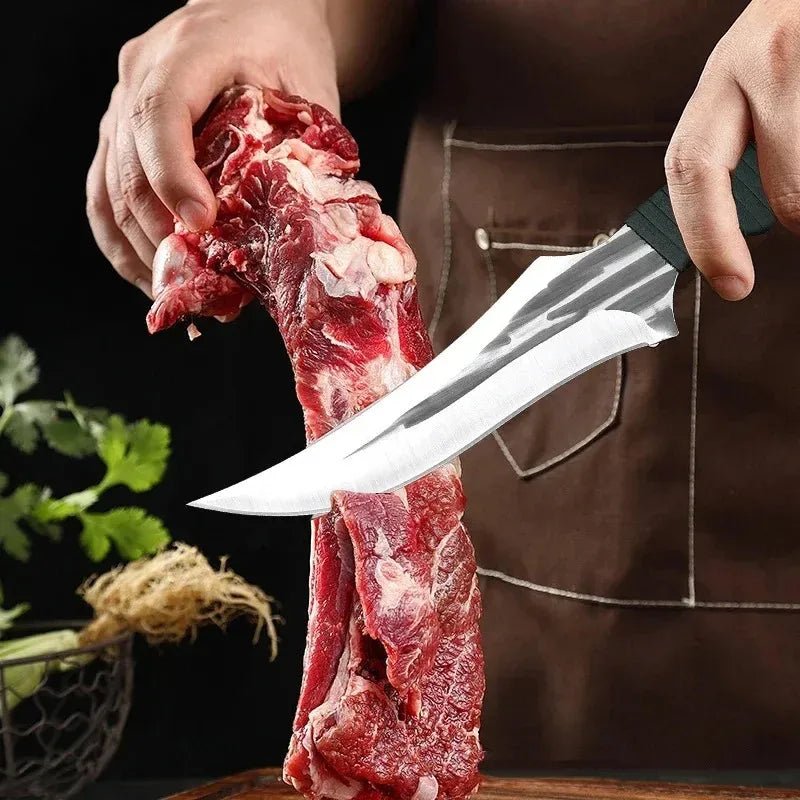 Hand Forged Butcher Boning Knife Set - Letcase