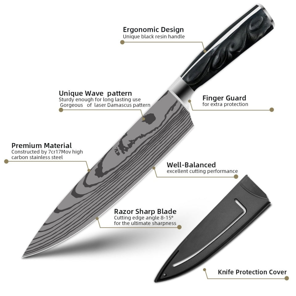 Knife Edge Guard 8-Piece Set