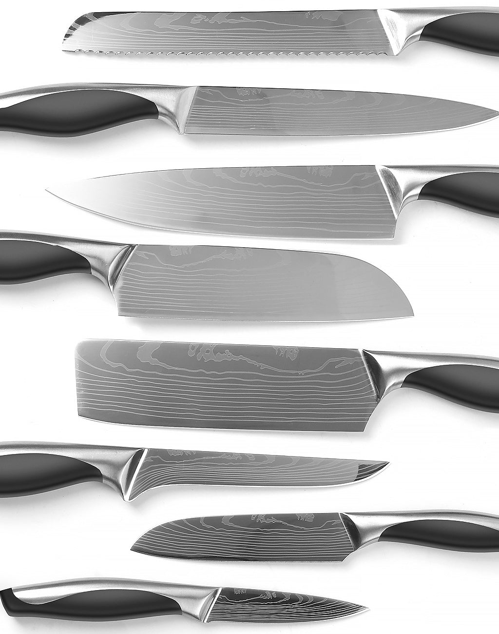 8 Piece Kitchen Knife Set