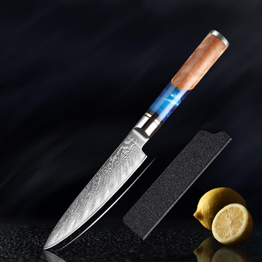 8”pieces Handmade HAND FORGED DAMASCUS STEEL CHEF KNIFE Set KITCHEN Knives  SET
