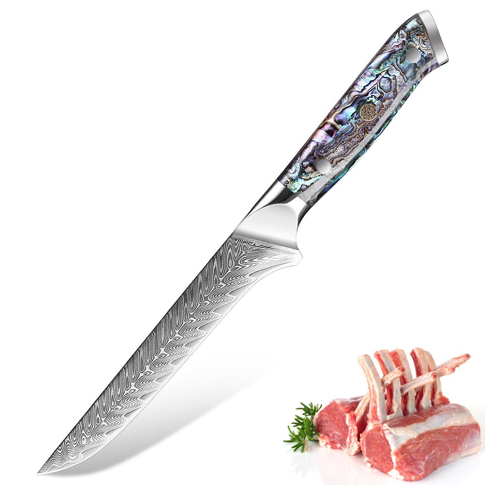 Japanese Damascus Boning Knife – Letcase