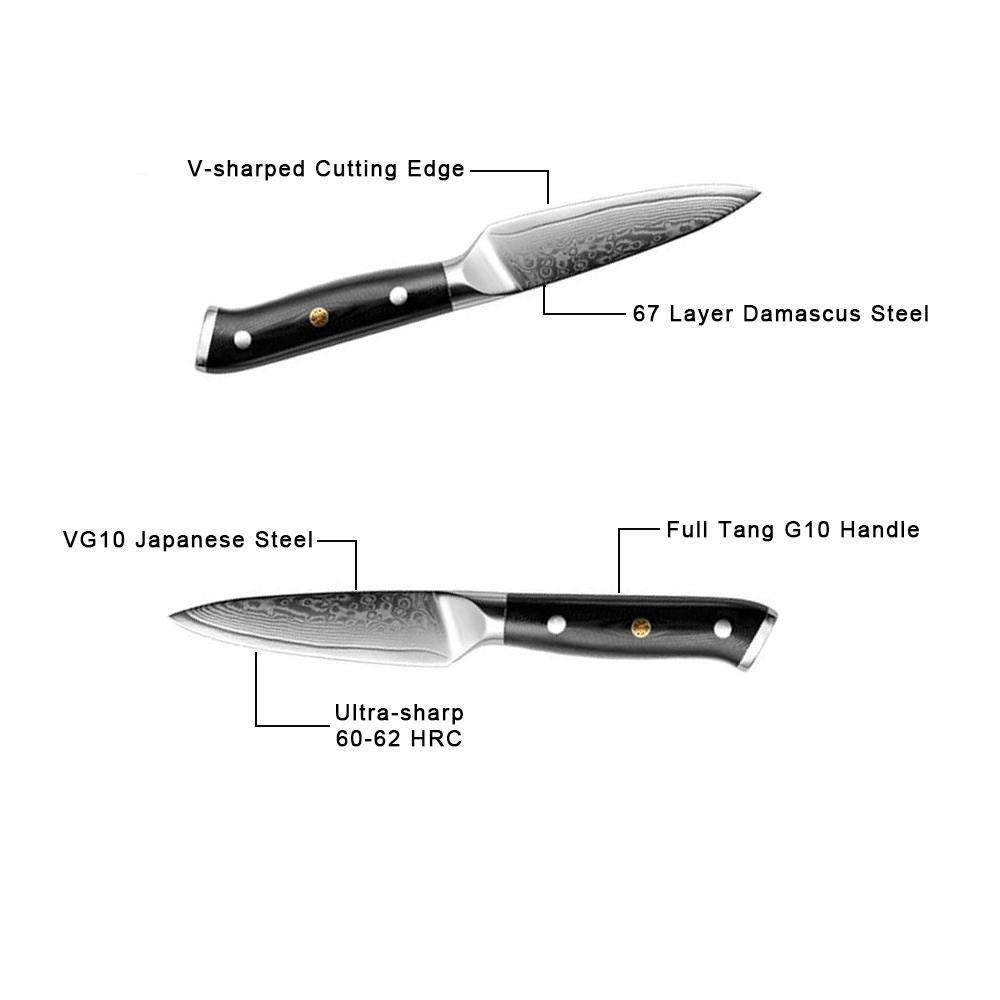 Kitchen Paring Knife, 3.5