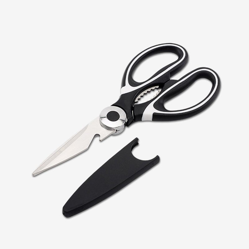 Stainless Steel Multi-use Kitchen Shears with Magnetic Holder