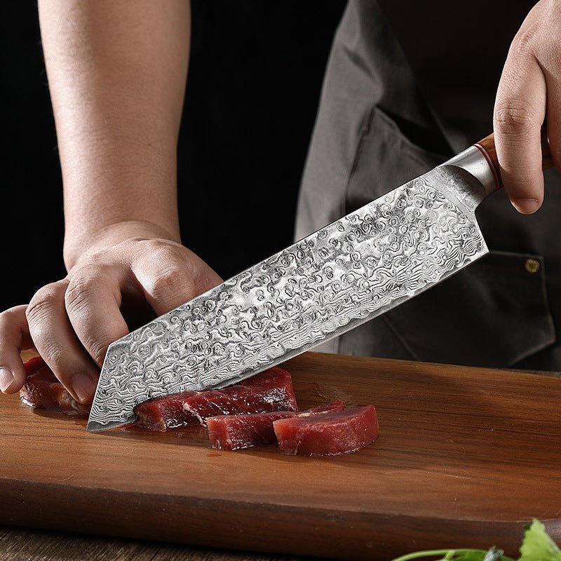 Professional Damascus Chef Knife Set - Letcase