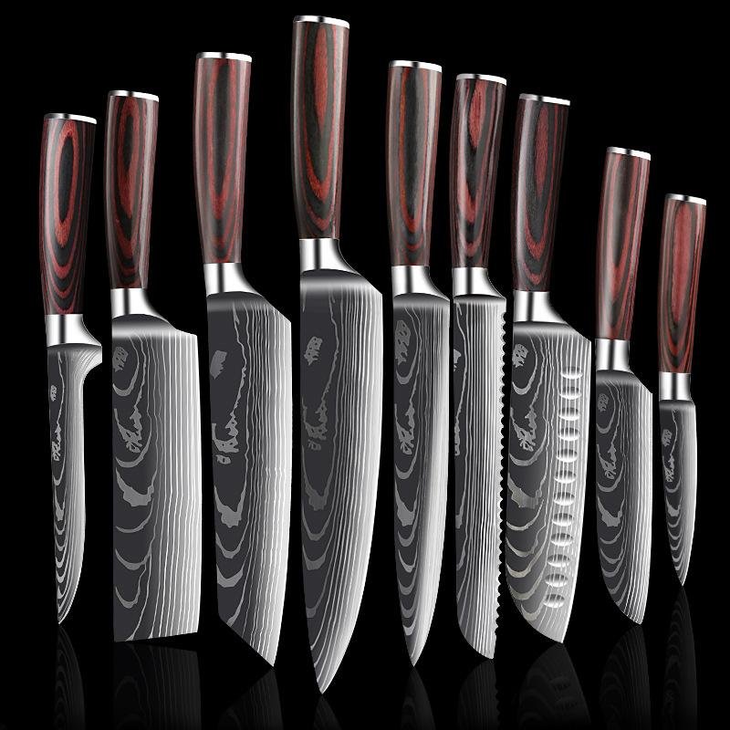 Kitchen Ceramic Knife Set Professional Knife with Sheaths Super
